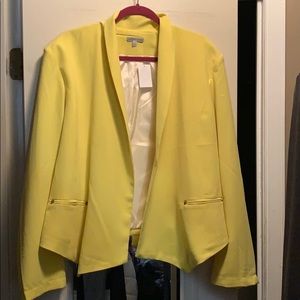 Yellow Blazer / never worn